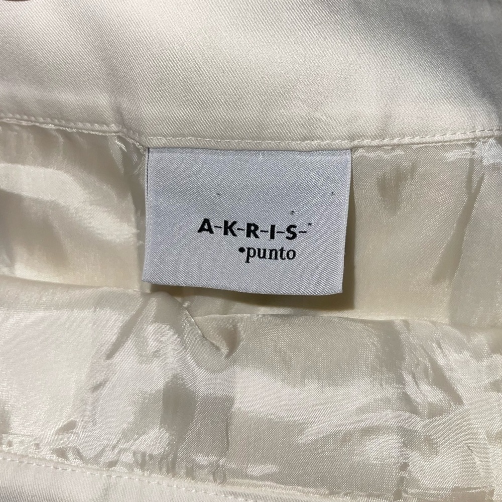 EUC AKRIS Punto Pleated Skirt - Picture 3 of 8